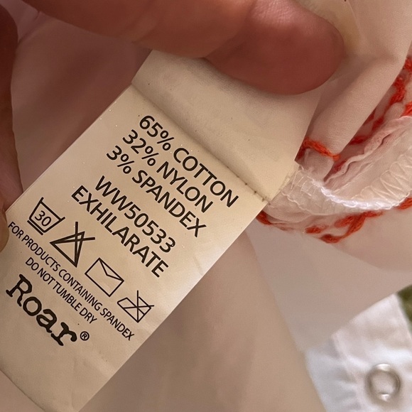 Roar Embroidered & Embellished  Western Snapped Blouse Size L - Picture 9 of 10